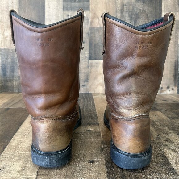 Red Wing Vintage Steel Toe Insulated Pull On Work Boots Mens 9.5 D main image 9